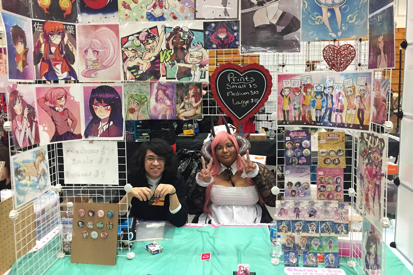 Chibi Chibi Con 2018, Table sharing with TheLunarPriestexx